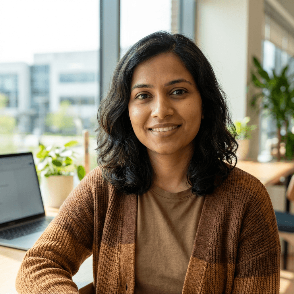 Maya Patel, marketing professional